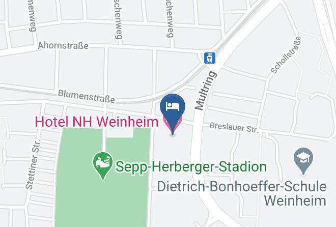 Rhein Neckar Kreis - Hotel Nh Weinheim Maps