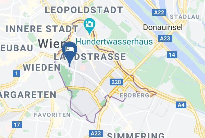 Vienna Landstrase - Nh Wien Belvedere Maps
