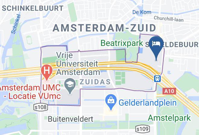 Amsterdam - Hotel Nhow Amsterdam Rai Maps