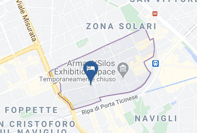 Milan - Hotel Nhow Milano Maps