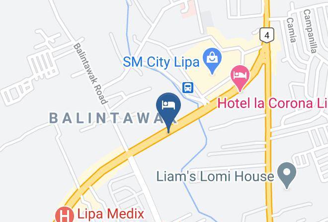 Batangas - Hotel Ni Mang Jose Maps