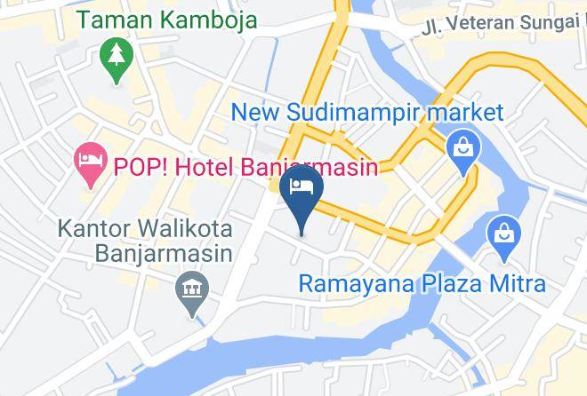 Banjarmasin - Hotel Niagara Maps