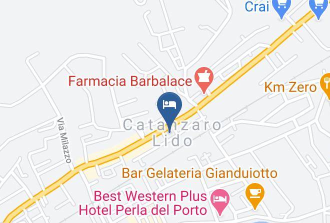 Catanzaro - Hotel Niagara Maps