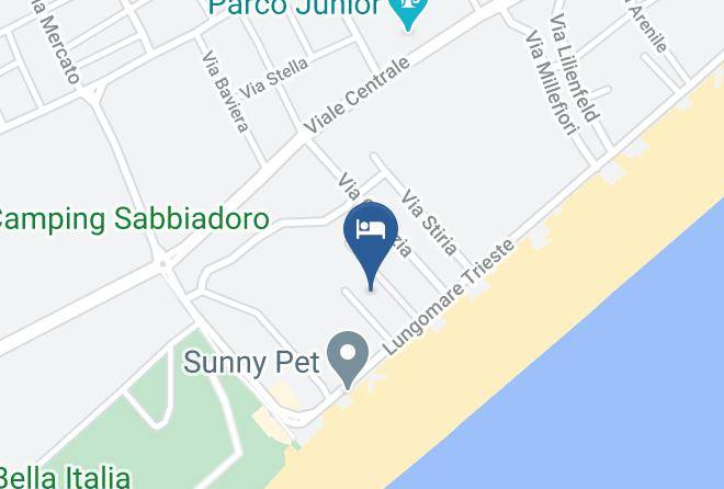Udine - Hotel Niagara Lignano Sabbiadoro Maps