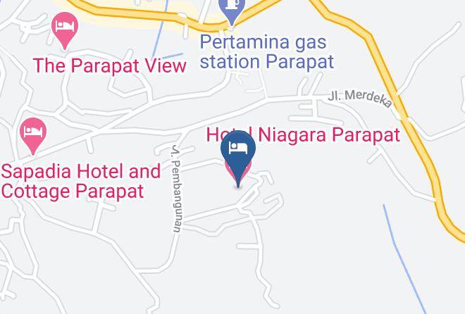 Simalungun Regency - Hotel Niagara Parapat Maps