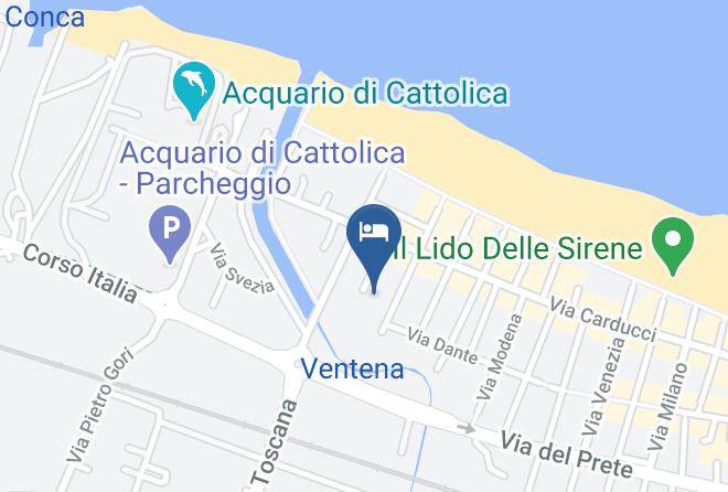 Rimini - Hotel Niagara Maps