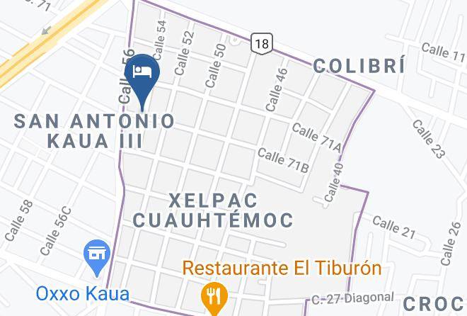 Kanasin Municipality - Hotel Nico Maps