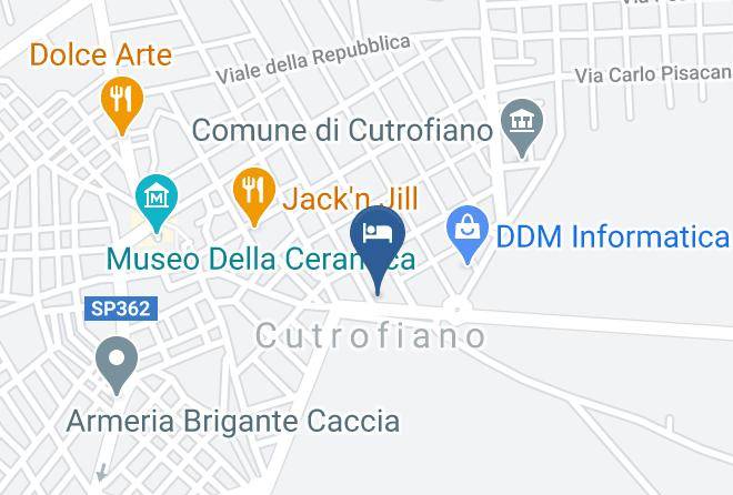 Lecce - Hotel Nicolardi Maps