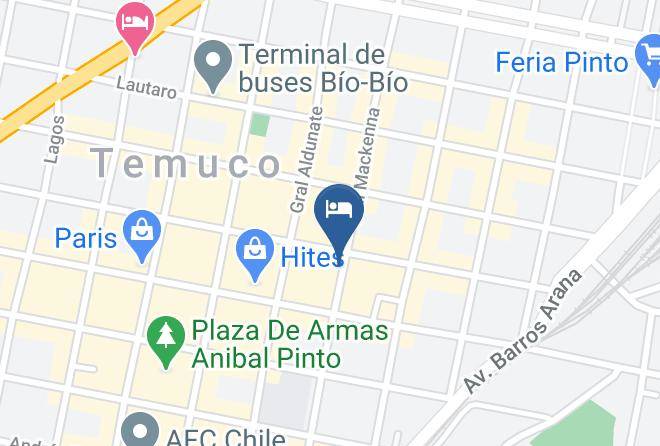 Cautin Province - Hotel Nicolas Maps