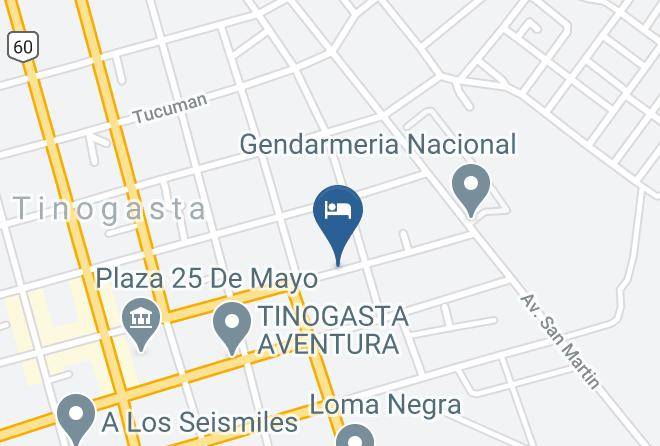 Tinogasta - Hotel Nicolas Maps