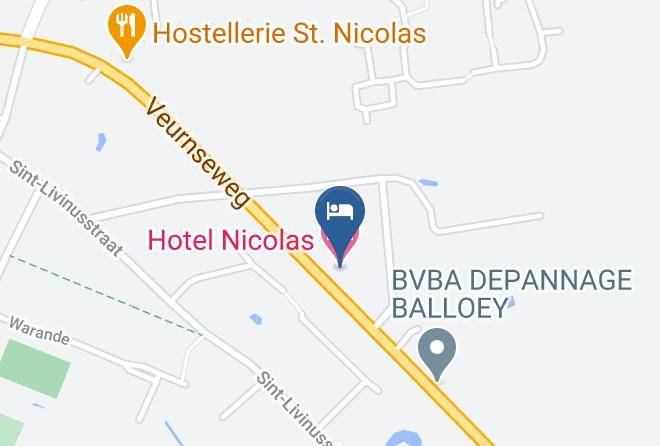 West Flanders - Hotel Nicolas Maps