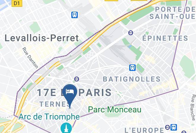 Paris - Hotel Niel Maps
