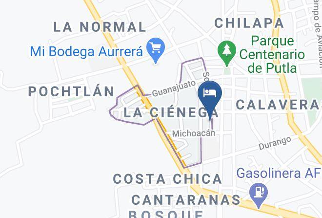 Putla Villa De Guerrero - Hotel Nieto Maps