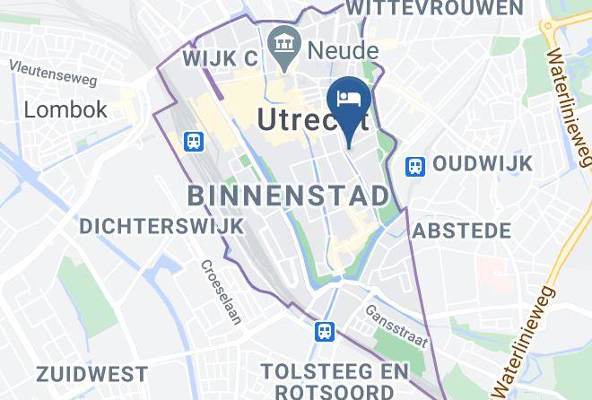 Utrecht Binnenstad - Hotel Nieuwegracht Maps