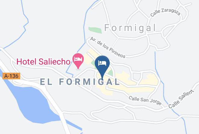Hotel Nievesol Formigal Map