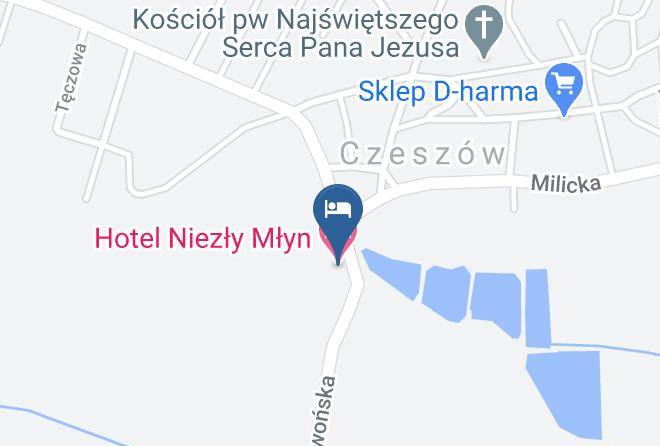 Hotel Niezly Mlyn Map