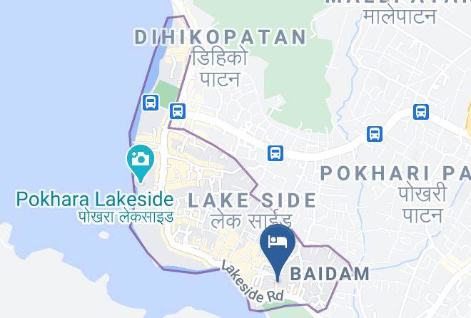Pokhara - Hotel Nightingale Maps