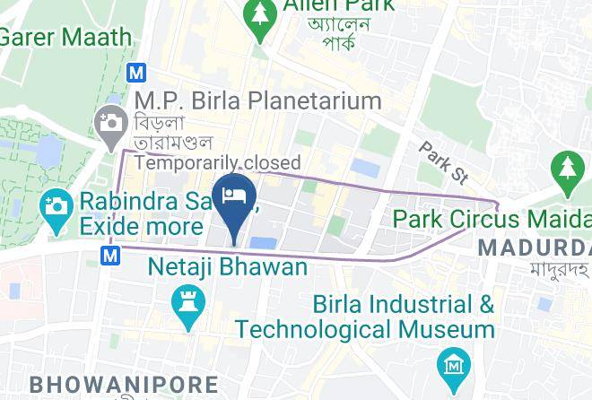 Kolkata - Hotel Niharika Maps