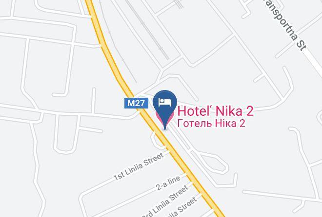 Hotel Nika 2 Map