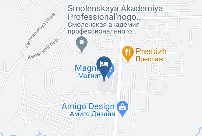 Smolensk - Hotel Nika Maps