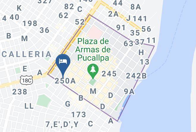 Coronel Portillo - Hotel Nikkei Maps