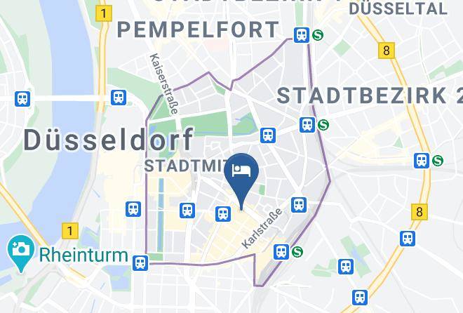 Dusseldorf - Hotel Nikko Dusseldorf Maps