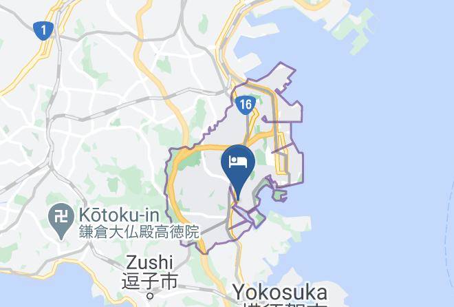 Yokohama City Kanazawa Ward - Hotel Nikko Kanazawahakkei Maps