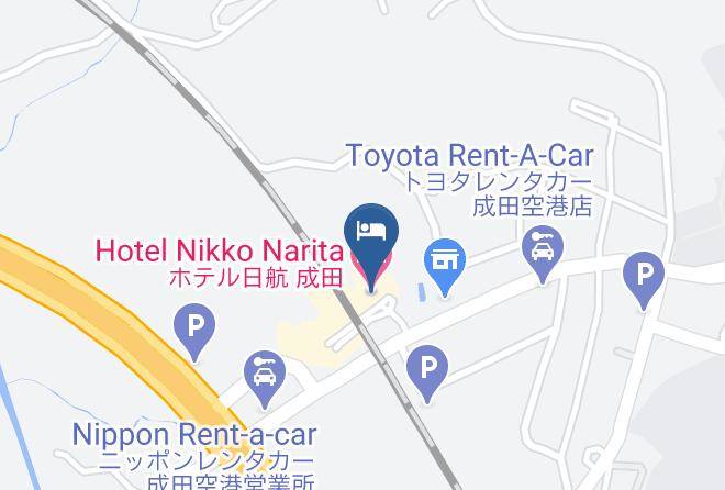 Narita City - Hotel Nikko Narita Maps