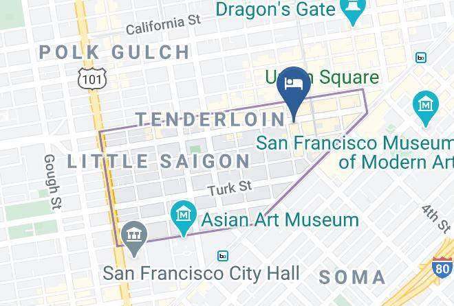 San Francisco - Hotel Nikko San Francisco Maps