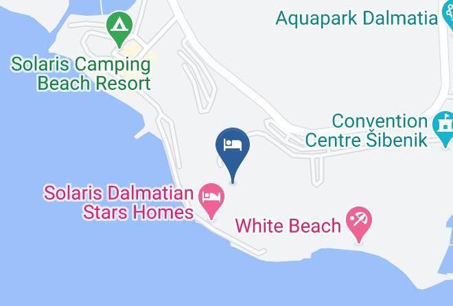Sibenik - Hotel Niko Maps
