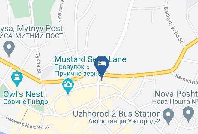 Uzhhorod - Hotel Nikol Maps
