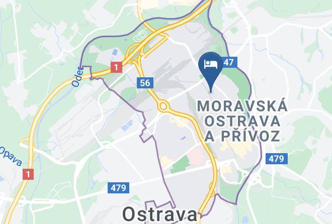 Ostrava - Hotel Nikolas Maps