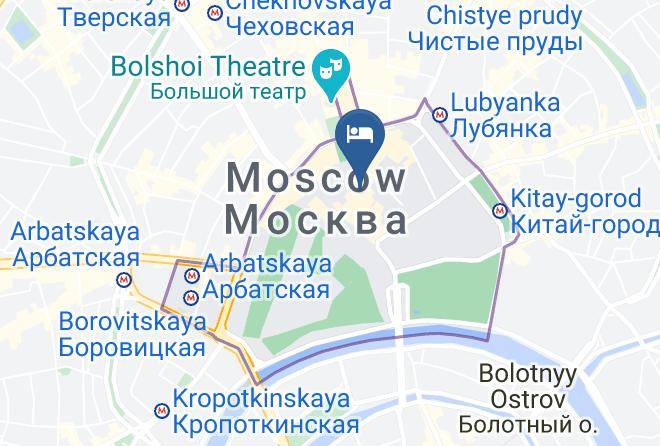 Moscow - Hotel Nikolsky Maps