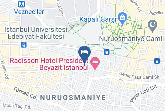 Fatih - Hotel Niles Istanbul Maps