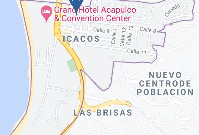 Acapulco De Juarez - Hotel Nilo Maps