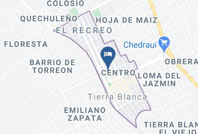 Tierra Blanca - Hotel Nina Bonita Maps
