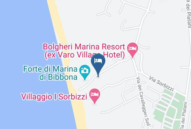 Leghorn - Hotel Nina Di Maurizio Bicchi Maps
