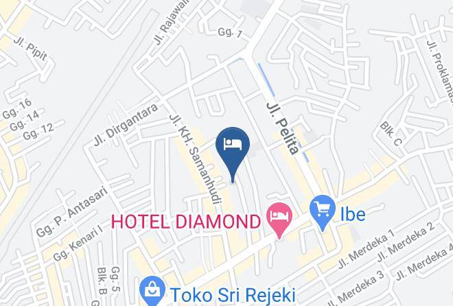 Samarinda - Hotel Nina Maps