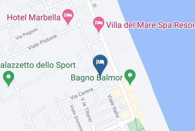 Ravenna - Hotel Ninfea Maps