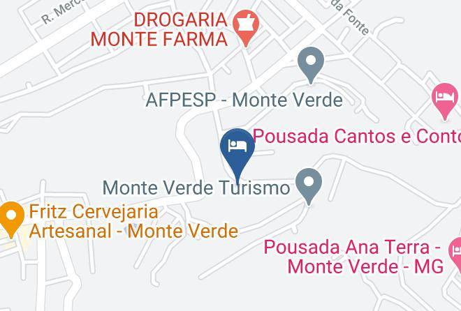 Camanducaia - Hotel Ninho Do Falcao Maps
