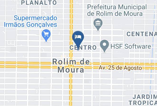 Rolim De Moura - Hotel Nippon Rolim De Moura Maps