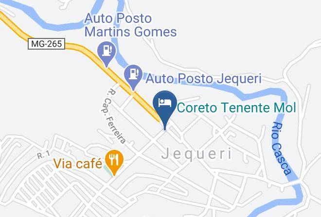 Jequeri - Hotel Niquini Maps