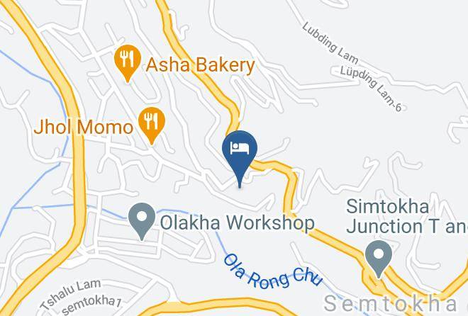 Thimphu - Hotel Nirmal Olakha Thimphu Maps