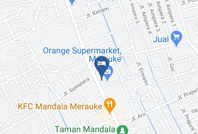 Merauke Regency - Hotel Nirmala Maps