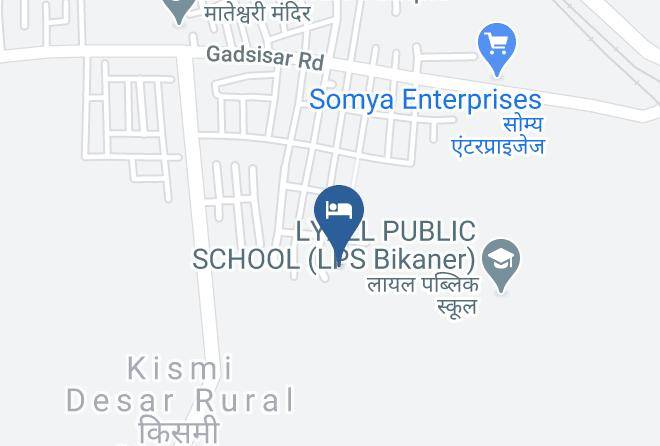 Bikaner - Hotel Niroj Restaurant And Bar Maps