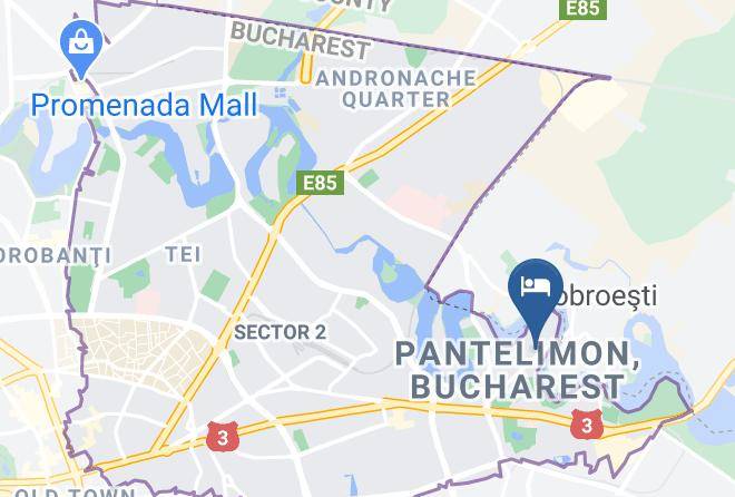 Bucharest - Hotel Nirvana Maps