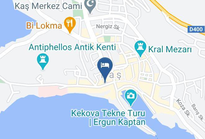 Kas - Hotel Nisa Maps