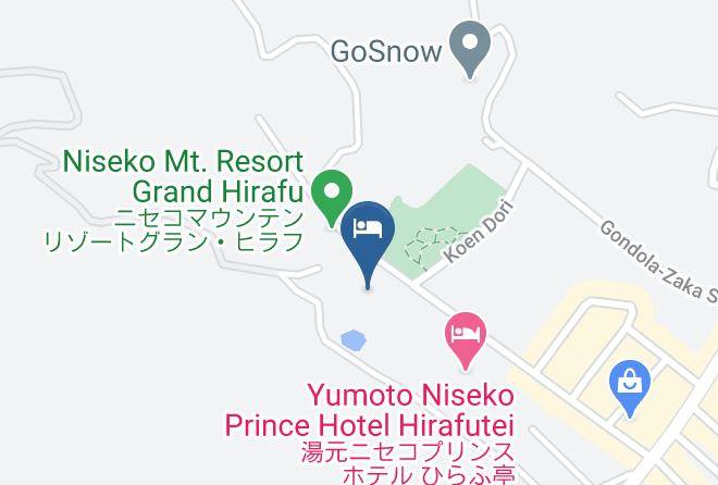 Kutchan Townabuta District - Hotel Niseko Alpen Maps