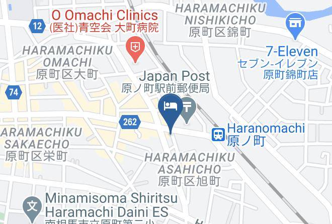 Minamisoma City - Hotel Nishiyama Maps