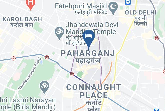 Paharganj - Hotel Nitin Deluxe Maps